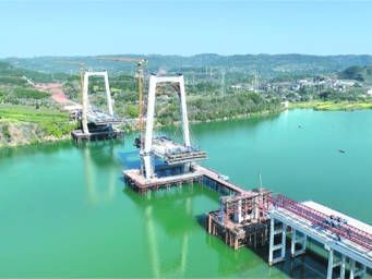 南充嘉陵区：交通建设“多点开花” 映照城市美好未来