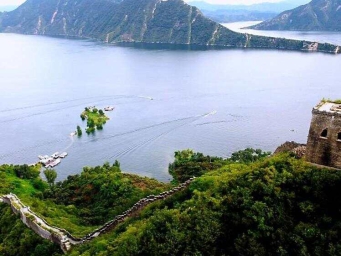 “水下长城”美景如画